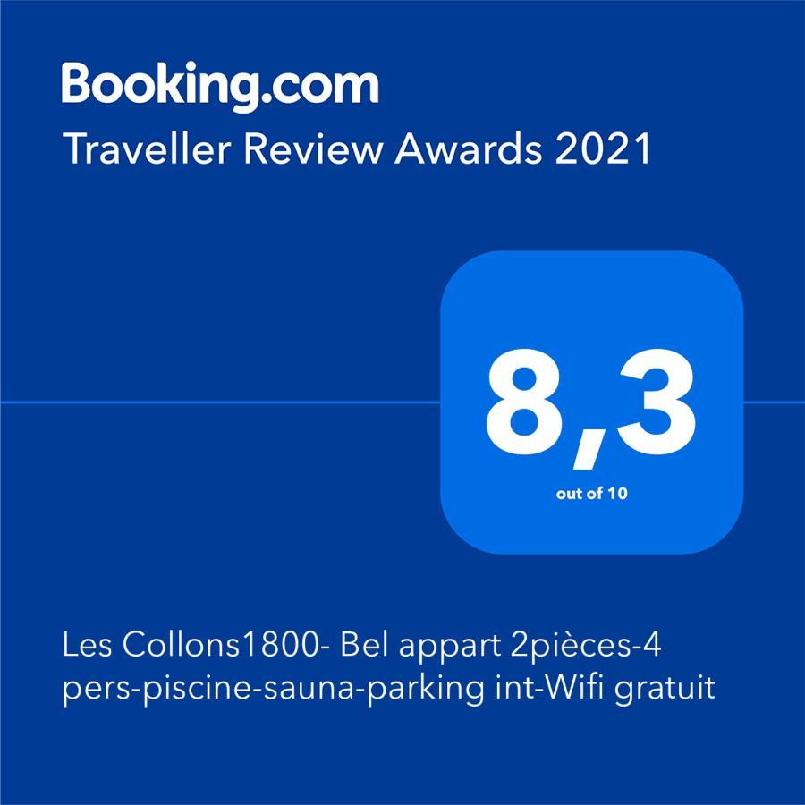 Les Collons1800- Bel Appart 2Pieces-4 Pers-Piscine-Sauna-Parking Int-Wifi Gratuit Vex ภายนอก รูปภาพ