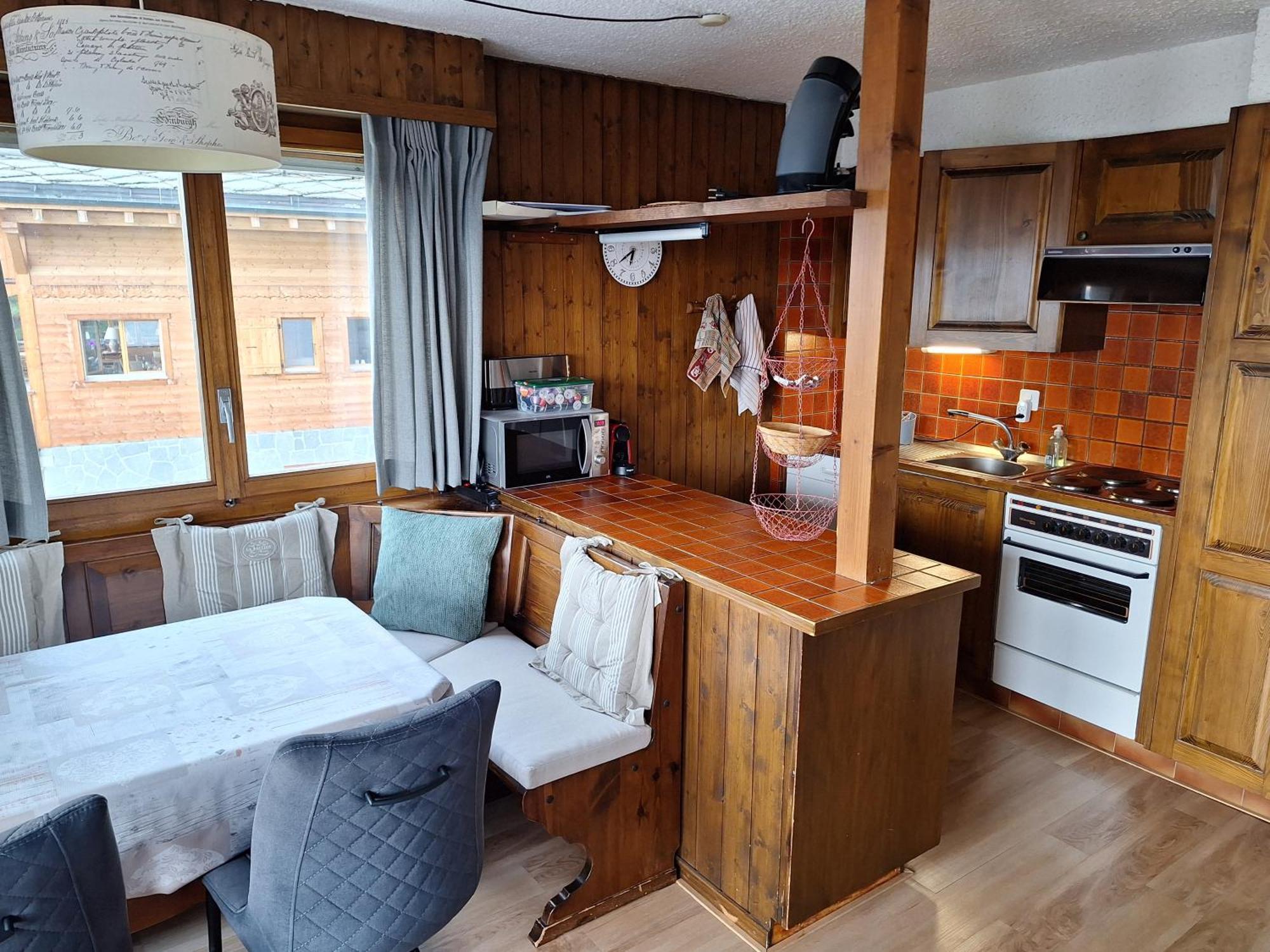 Les Collons1800- Bel Appart 2Pieces-4 Pers-Piscine-Sauna-Parking Int-Wifi Gratuit Vex ภายนอก รูปภาพ