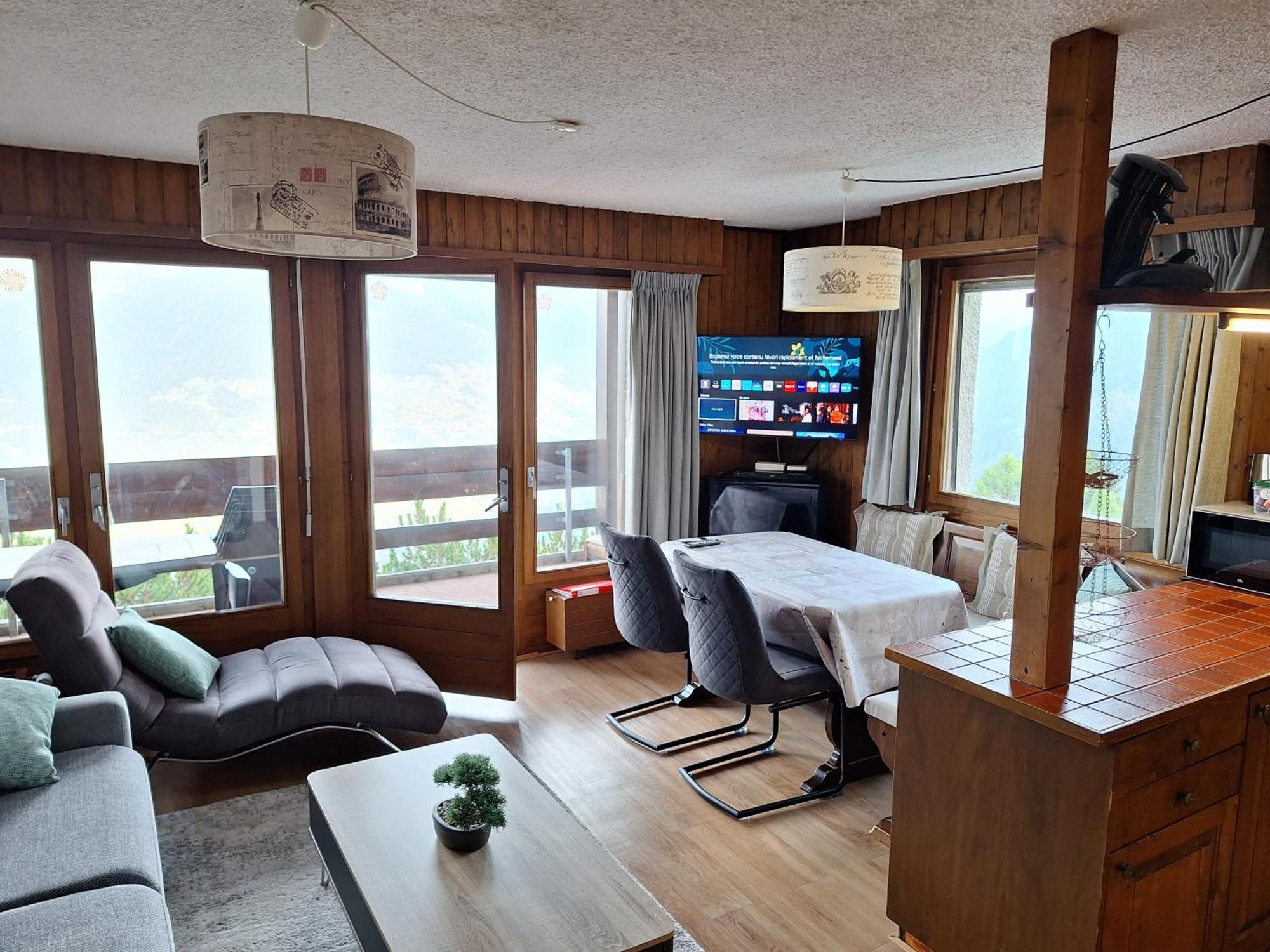 Les Collons1800- Bel Appart 2Pieces-4 Pers-Piscine-Sauna-Parking Int-Wifi Gratuit Vex ภายนอก รูปภาพ